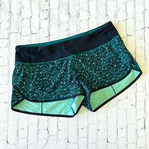 Lululemon Pattern Low-Rise Speed Up Shorts 019